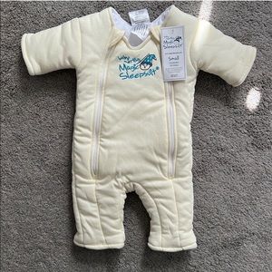 NWT Baby Merlin’s Magic Sleepsuit Small 3 - 6 Months Swaddle Transition Pajamas